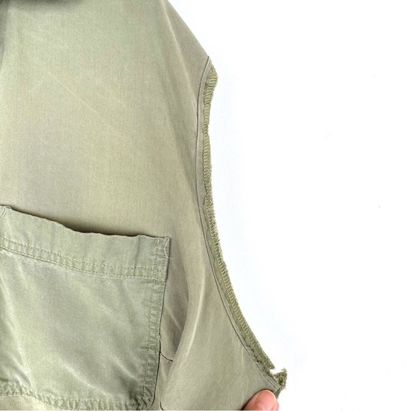 SALE 🛍️ MARC NEW YORK 100% Lyocell Army Green sleeveless top Womens size 2X - Picture 7 of 9